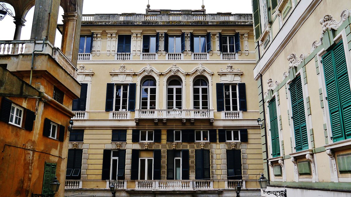 Palazzi di via Balbi a Genova